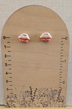 Load image into Gallery viewer, Pumpkin Pie stud earrings