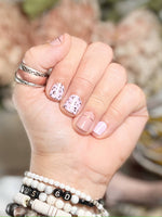 Ivy & Ash - Luxe Leopard | Mauve Pink Animal Print Nail Art Nail Wrap