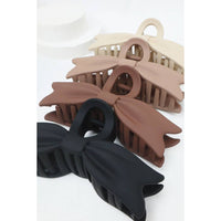 Love and Repeat - Large Ribbon Shape Hair Claw: MIX COLOR / ONE