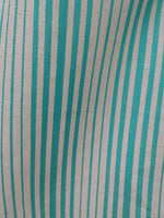 ADORA LA - T0492X - FRONT SHIRRING LINEN STRIPE PLUS BLOUSE: 3XL / MINT