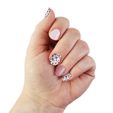 Ivy & Ash - Luxe Leopard | Mauve Pink Animal Print Nail Art Nail Wrap