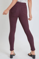 YMI - Missy WannaBettaButt Mid-Rise Jegging: LARGE / OLIVINE