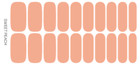 Ivy & Ash - Sweet Peach | Pantone Color of the Year Nail Color Nail Wrap