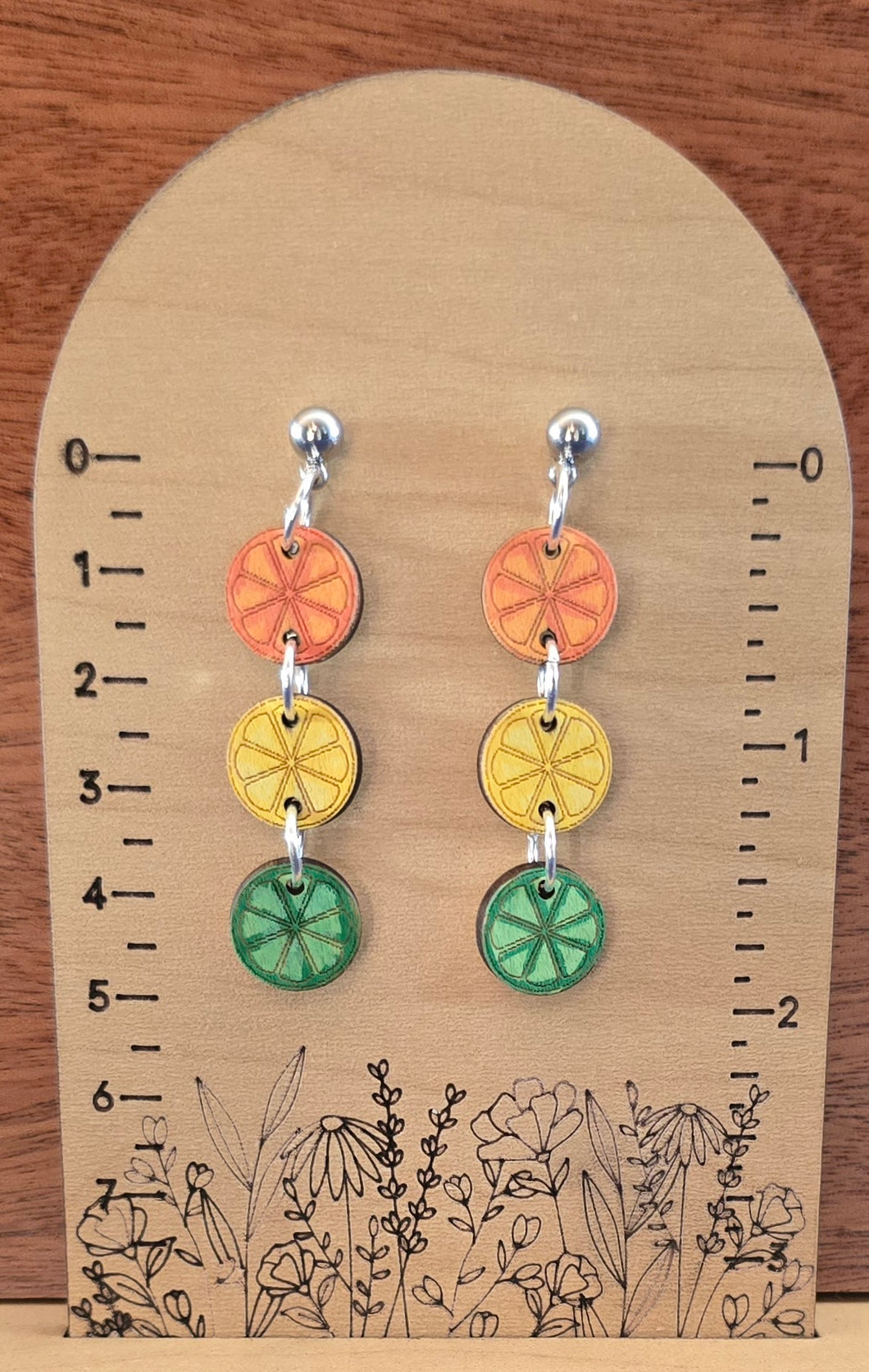 Juicy Citrus Charm Earrings