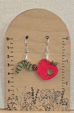 Load image into Gallery viewer, The Very Hungry Caterpillar Drop Earrings
