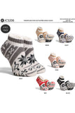 Snowflake Non-Slip Slipper Ankle Socks