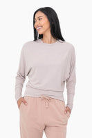 Mono B - Dolman-Sleeved Top: Natural / S:M:L (2:2:2)