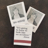 The 3 Sisters Design Co. - BIG House Matches, "It's going to have to look...