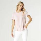 COCO + CARMEN - Erin Pleat Back Tee: XXL / White