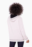 Mono B - Contrast Hoodie Pullover: S:M:L (2:2:2) / BLACK/NATURAL