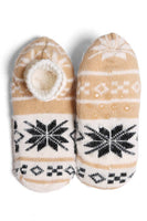 Snowflake Non-Slip Slipper Ankle Socks