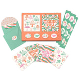 Studio Oh! - Wild Realm Assorted Mini Note Card Set with Stickers