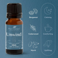 Plant Therapy - Unwind Essential Oil Blend 10 mL