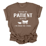 Mugsby - I'm From the 1900s Funny Shirt, Funny Graphic Tee, patient: X-Large / Terracotta