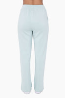 Mono B - Elevated Wide Leg Lounge Pants: S:M:L (2:2:2) / Black