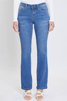 YMI - Missy WannaBettaButt Slim Bootcut Jean Sustainable: OCBL M08 / 16