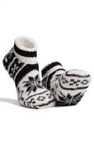 Snowflake Non-Slip Slipper Ankle Socks