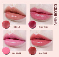 Lucie + Pompette - Bubbly Lip Balm - Clean Beauty Tint - OUI OUI (sheer wine)