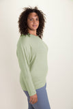 Mono B - CURVY Dolman-Sleeved Top: Natural / 1XL:2XL:3XL (2:2:2)