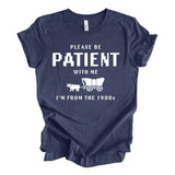 Mugsby - I'm From the 1900s Funny Shirt, Funny Graphic Tee, patient: Medium / Pepper