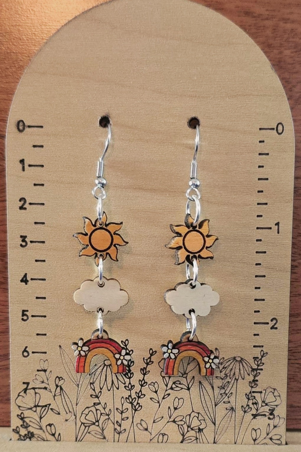 Retro Rainbow Earrings