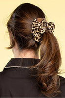 C.C Leopard Scrunchie