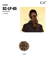 C.C Leopard Scrunchie