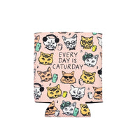 Shannon Road Gifts - Everyday is Caturday Koozie