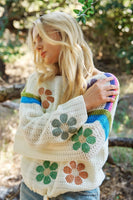 Mello. - Daisy Oversize Sweater: L / Ivory