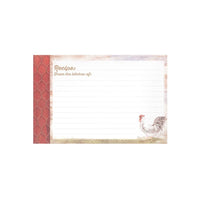 Shannon Road Gifts - Barnyard Rooster Recipe Cards