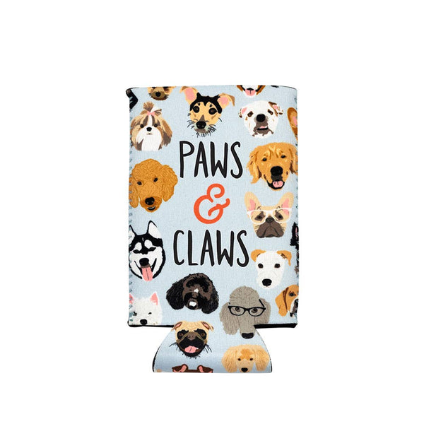 Shannon Road Gifts - Paws & Claws Slim Koozie