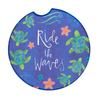 Shannon Road Gifts - Ride The Waves Car Coaster