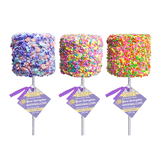 Melville Candy Company - Giant Marshmallow Pops - Spring Assorted: 12 pack with display