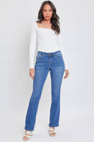 YMI - Missy WannaBettaButt Slim Bootcut Jean Sustainable: OCBL M08 / 10