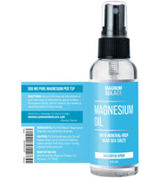 Magnum Solace - Magnesium Oil Spray for Restless Legs, Sleep, Muscle Relief: 2oz