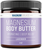 Magnum Solace - Magnesium Body Butter for Better Sleep - Lavender, 4 oz