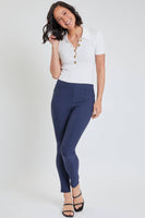 YMI - Missy WannaBettaButt Mid-Rise Jegging: SMALL / NAVY