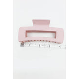 Love and Repeat - Matte Rectangle Hair Claw: MIX COLOR / ONE