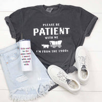 Mugsby - I'm From the 1900s Funny Shirt, Funny Graphic Tee, patient: Large / Terracotta