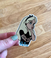 Graceful Darkness, LLC - Punk Alice, Vinyl Sticker