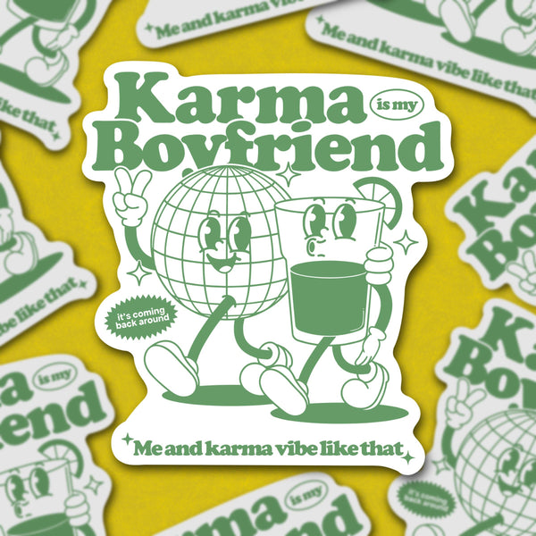 Sage and Virgo - Karma is My Boyfriend, Swiftie Sticker