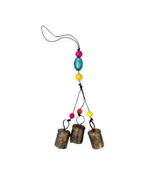 Whimsies - Beaded wind chime spring garden lawn bells housewarming gift