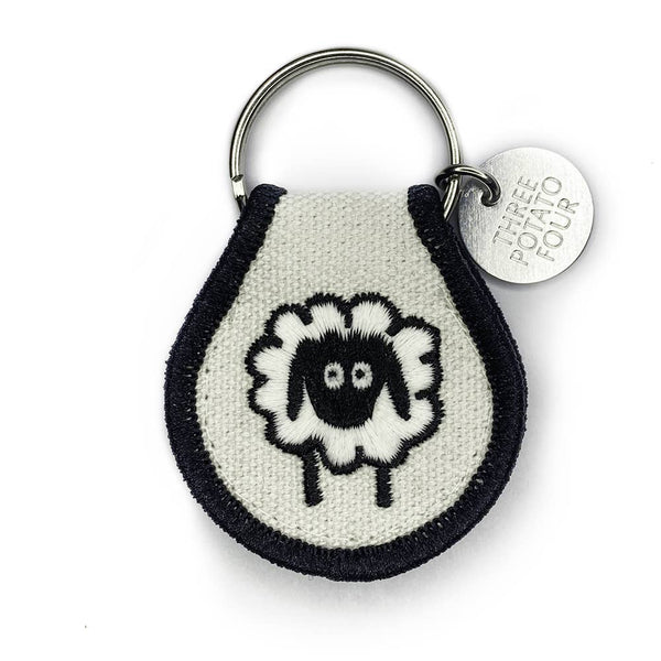 Three Potato Four - Patch Keychain - Sheep