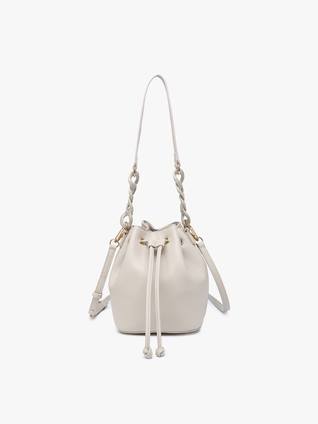 Jen & Co. - M2275 Cordelia Drawstring Bucket Bag w/ Strap