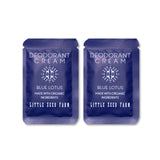 Little Seed Farm - Deodorant Cream Samples: Blue Lotus