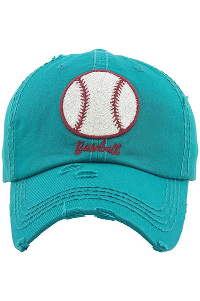 Hana - GLITTER BASEBALL Washed Vintage