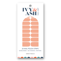 Ivy & Ash - Sweet Peach | Pantone Color of the Year Nail Color Nail Wrap