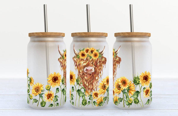 Creating Mamas Light LLC - Highlands Cow & Sunflowers