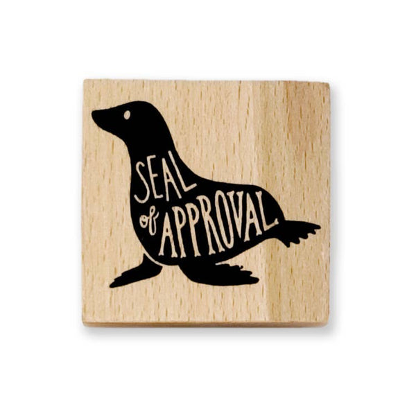 Wit & Whistle - 50% off - Seal of Approval Rubber Stamp