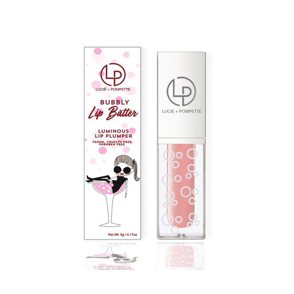 Lucie + Pompette - Bubbly Lip Batter - Tenda (Sheer Pink)